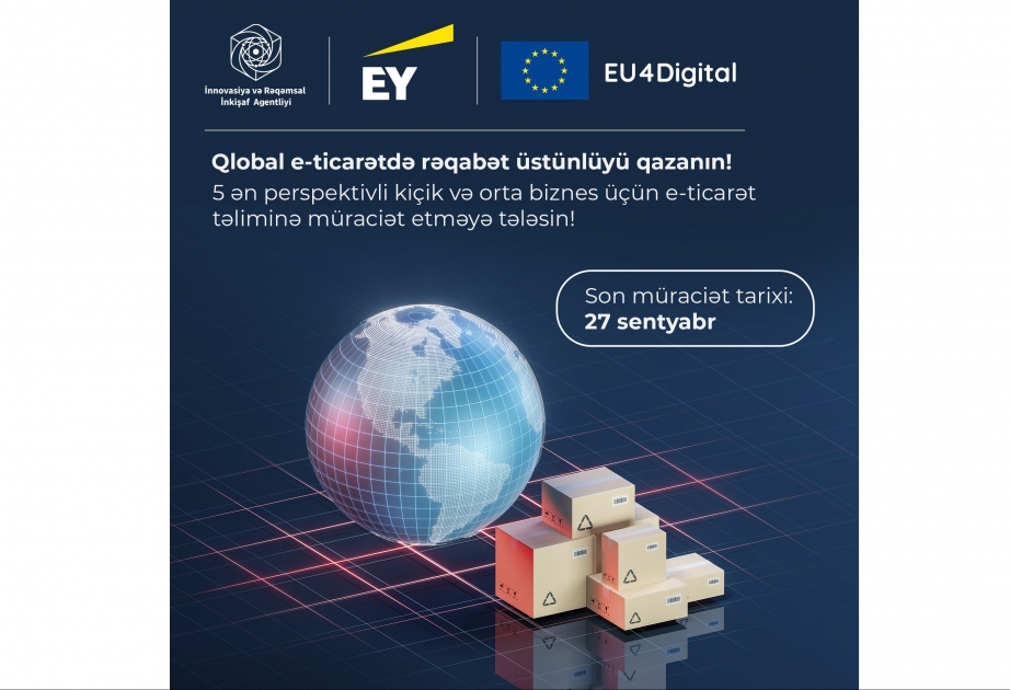Qlobal e-ticarət bazarlarını hədəfləyən KOB-lar üçün təlimlər keçiriləcək