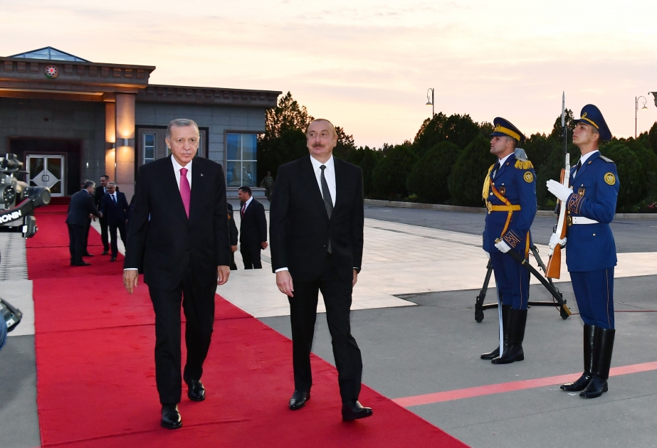 President of Türkiye Recep Tayyip Erdogan completed his official visit to Azerbaijan   VIDEO