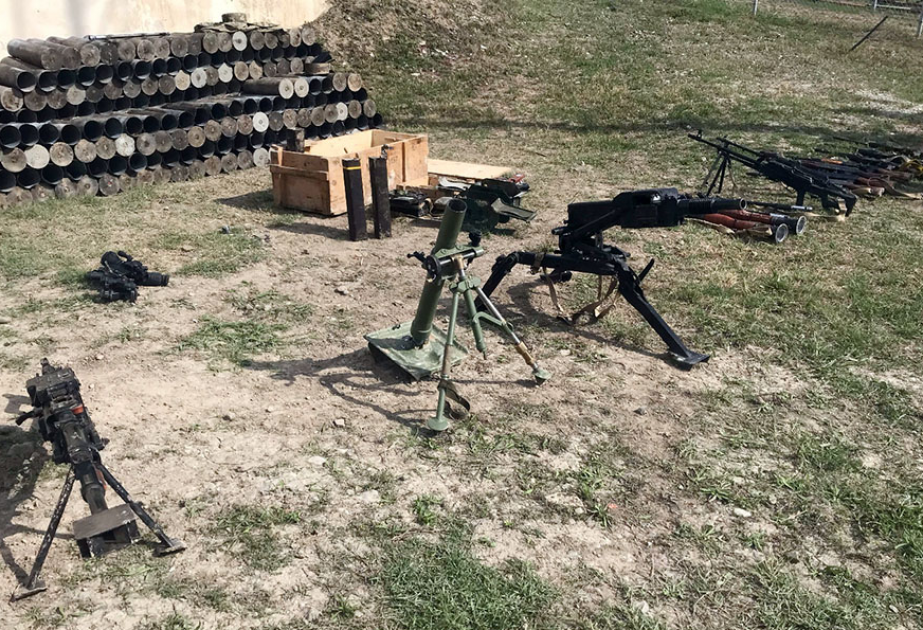 Verteidigungsministerium veröffentlicht Liste der in der Region Karabach beschlagnahmten militärischen Ausrüstung, Waffen und Munition