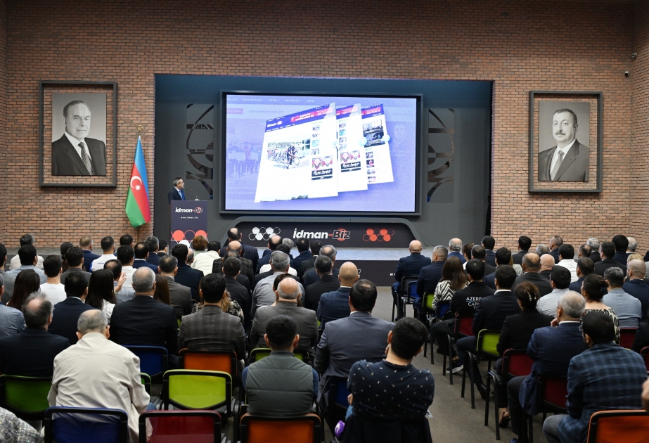 Состоялась презентация сайта Idman.biz