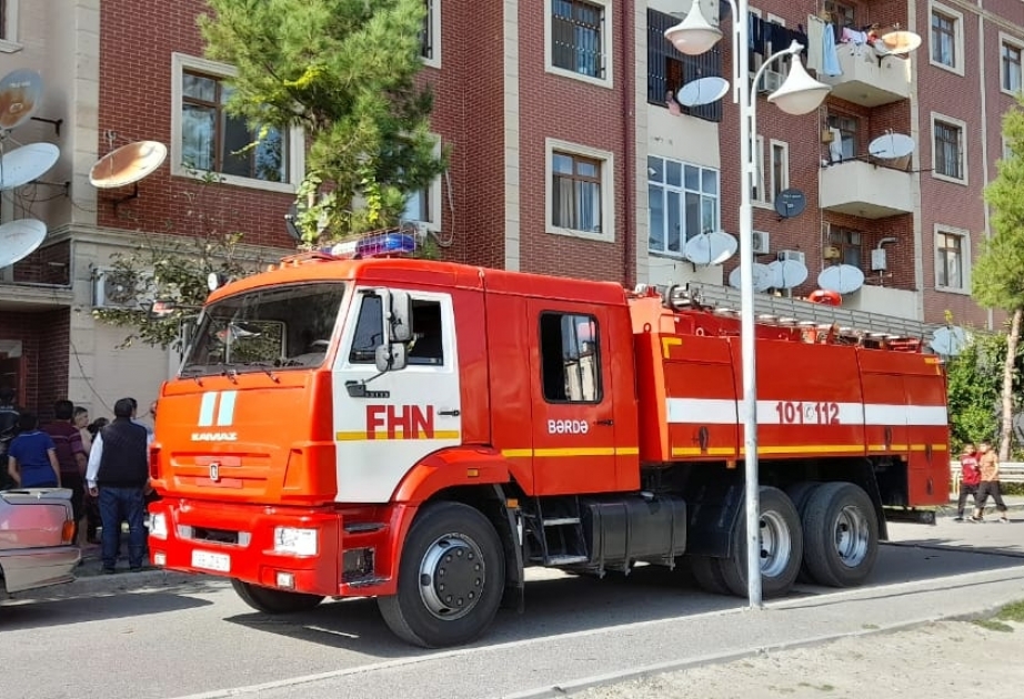 Bərdədə yaşayış binasında partlayış olub