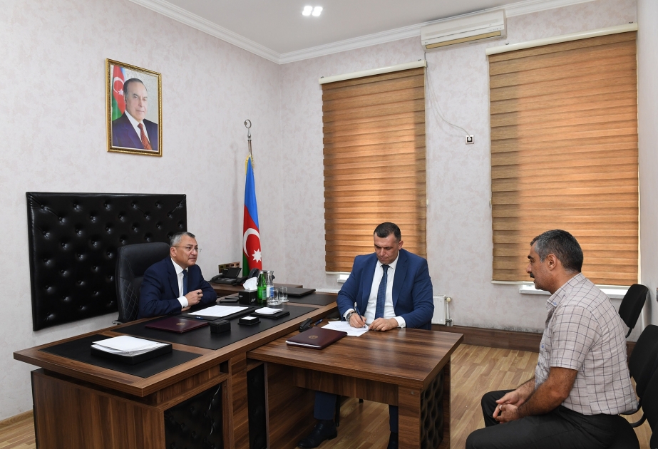 Keçmiş məcburi köçkünlərin müraciətləri dinlənilib