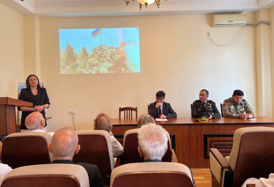 Aşqarlar Kimyası İnstitutunda tədbir: Vətən müharibəsi şəhidlərini hörmət və ehtiramla anırıq