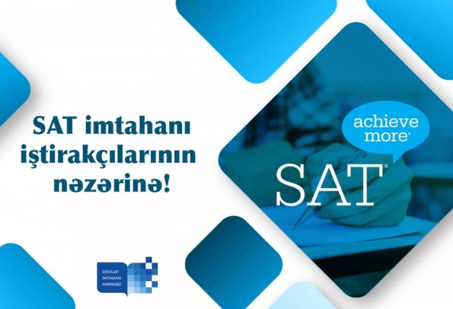 DİM-də rəqəmsal SAT imtahanı keçiriləcək