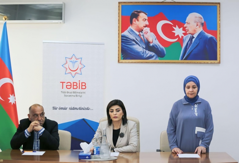Sumqayıt Tibb Mərkəzində Vətən müharibəsi qəhrəmanları anılıb