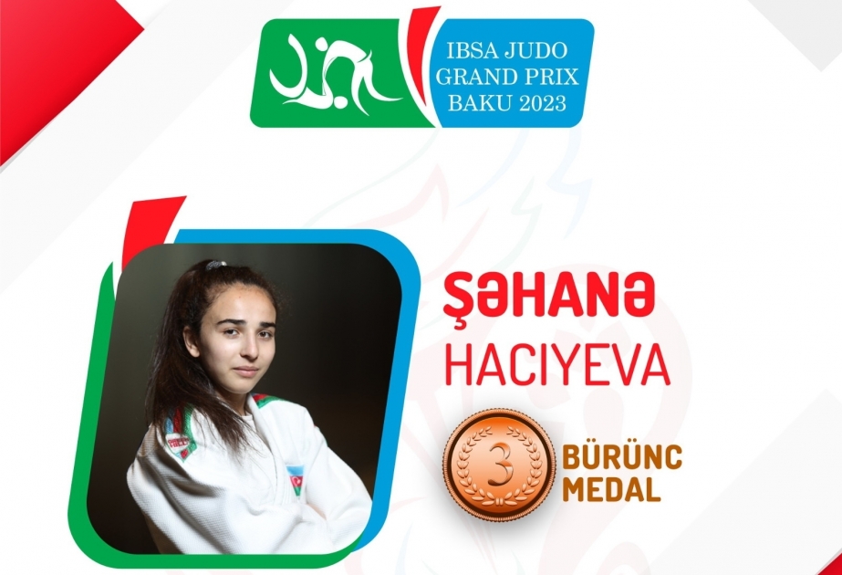 La parajudoka azerbaiyana gana el bronce en el Gran Premio celebrado en Bakú
