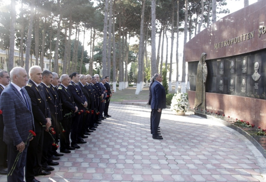 Metropolitendə şəhidlərin anım mərasimi keçirilib