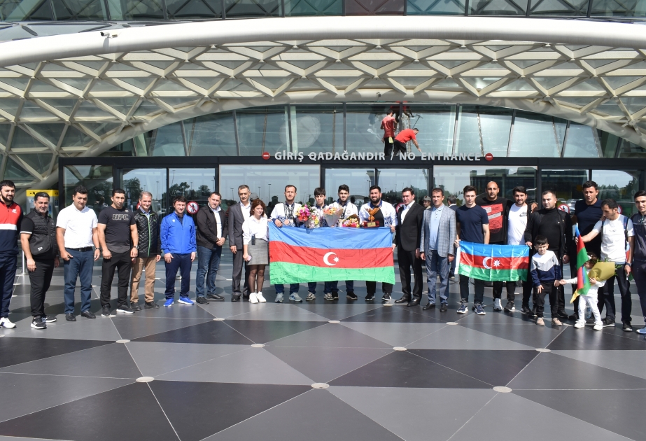 Dünya çempionatında uğurla çıxış etmiş Azərbaycan parataekvandoçuları Vətənə qayıdıblar