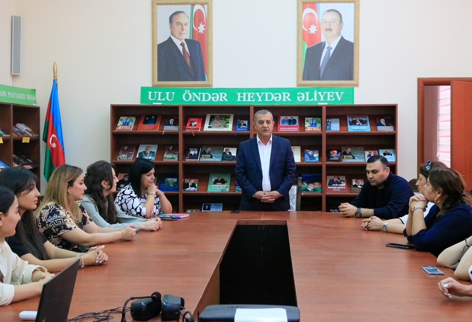 Respublika Gənclər Kitabxanasında Vətən müharibəsi şəhidləri anılıb