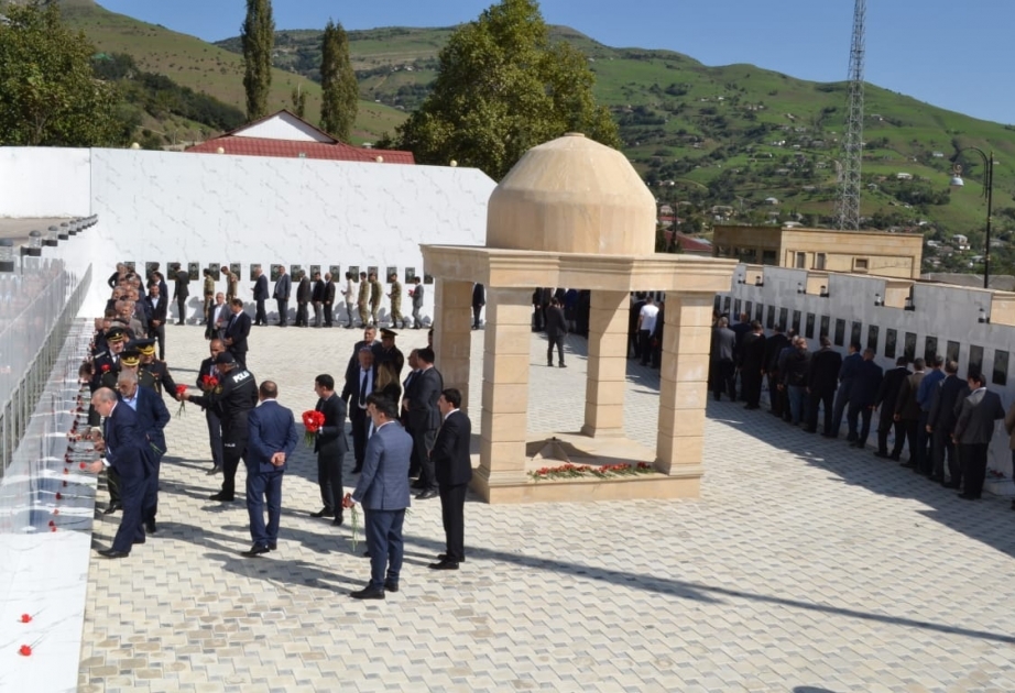 Yardımlıda şəhidlərin xatirəsi anılıb