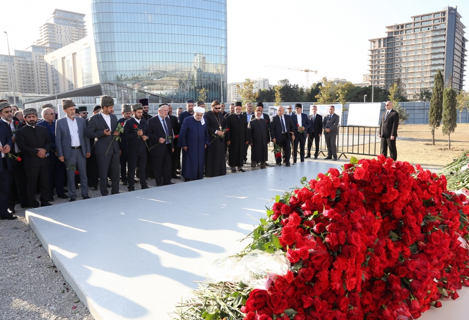 Azərbaycandakı dini konfessiyaların rəhbərləri şəhidlərin xatirəsini anıblar