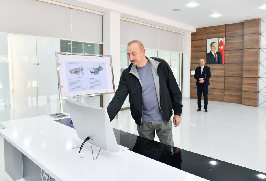 Le président Ilham Aliyev inaugure le Centre de gestion numérique de Djabraïl