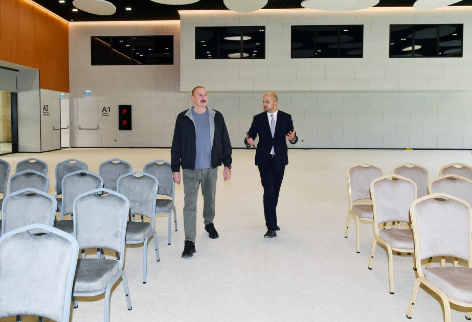 In Region Zangilan Kongresszentrum zur Nutzung übergeben AKTUALISIERT VIDEO