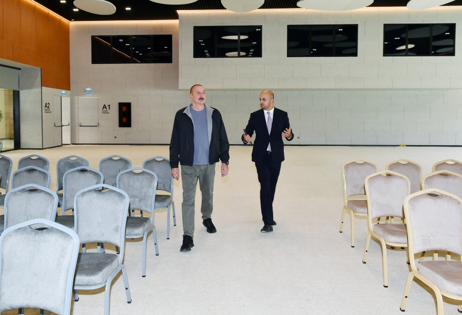 El Complejo del Centro de Congresos Zangilan ha sido inaugurado hoy