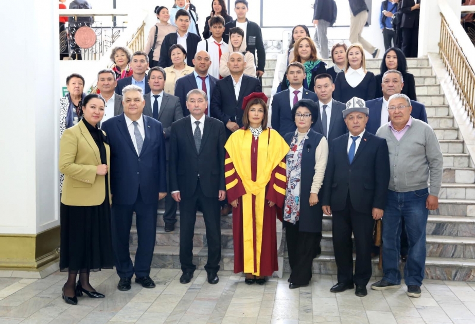 Günay Əfəndiyeva Qırğızıstan Milli Universitetinin fəxri professoru adına layiq görülüb