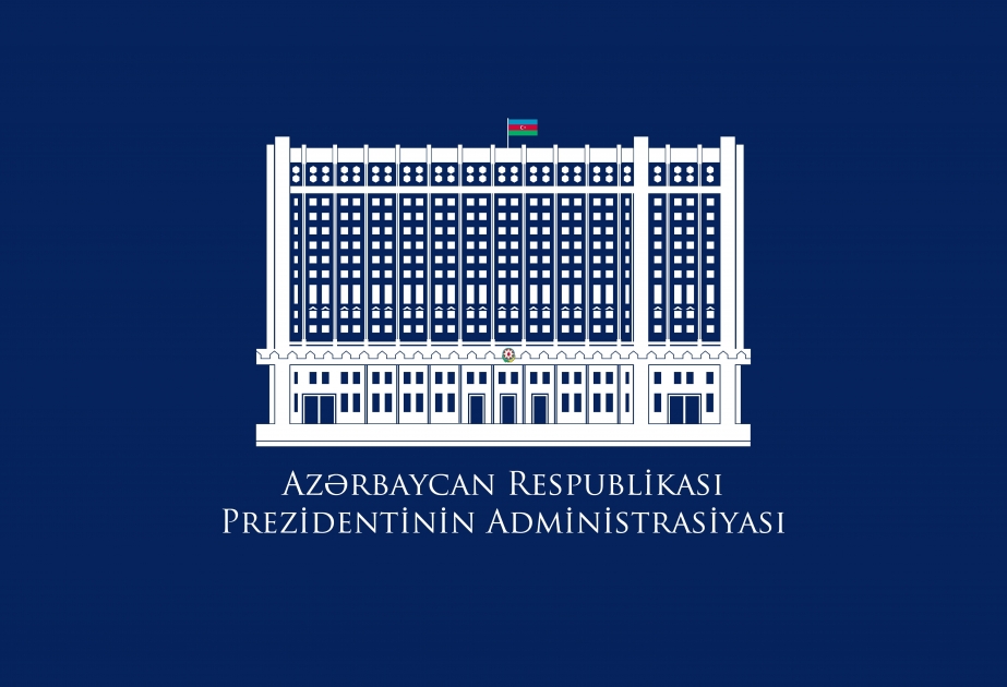 Mitteilung der Präsidialverwaltung der Republik Aserbaidschan