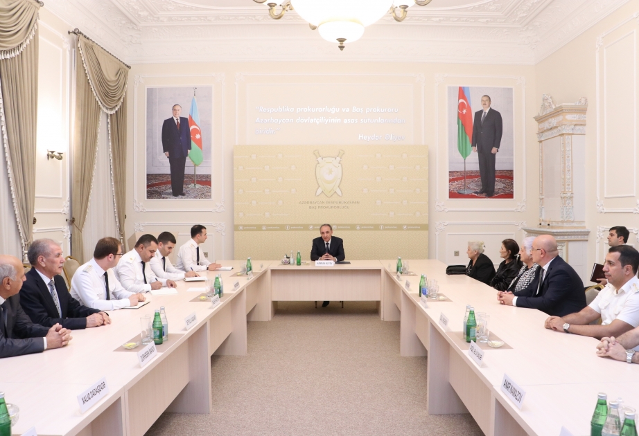 Prokurorluq orqanları şəhid olmuş əməkdaşlarının ailələrinə hər zaman dəstək olacaq
