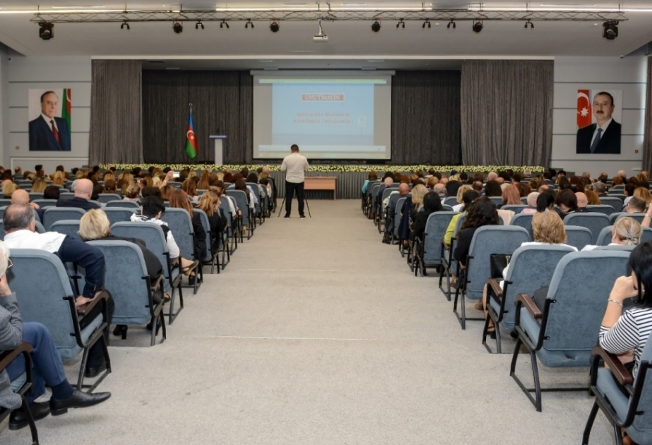 Fövqəladə hallarla bağlı davranış qaydaları barədə ümumtəhsil məktəblərinin direktorlarına məlumat verilib