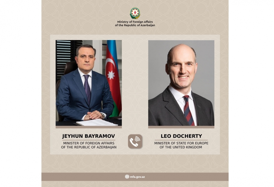 Azerbaijani FM informs UK Minister of State for Europe about situation in region
