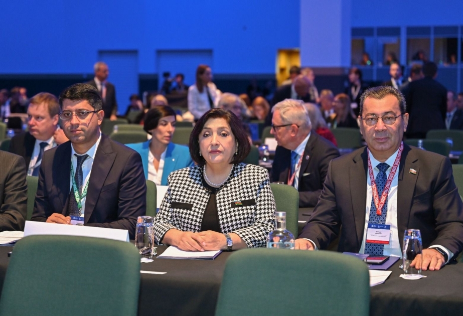 Presidenta del Parlamento de Azerbaiyán participa en la inauguración de la Conferencia Europea de Presidentes de Parlamentos