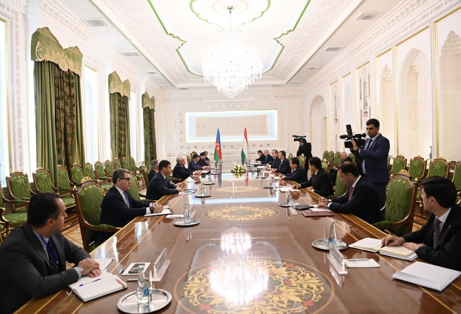 Le Premier ministre azerbaïdjanais rencontre son homologue tadjik à Douchanbé
