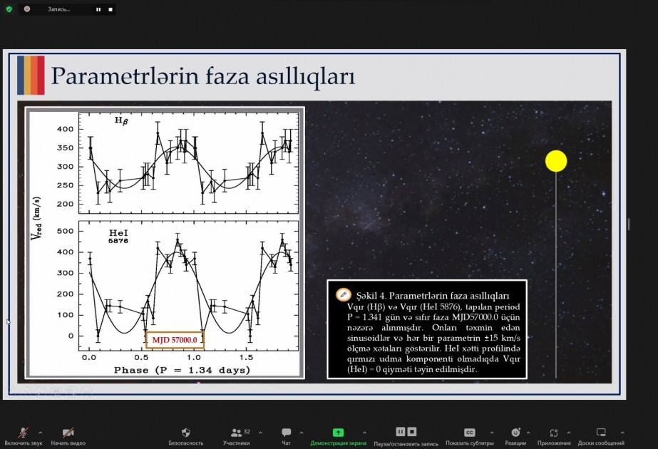 Şamaxı Astrofizika Rəsədxanasında növbəti astroseminar