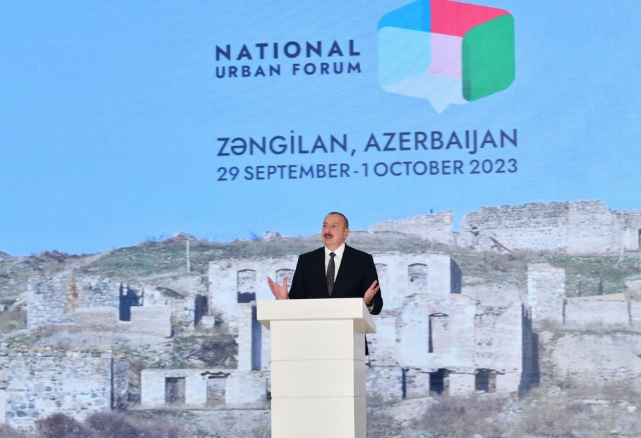 Ilham Aliyev : Nous considérons Zenguilan comme une importante plaque tournante des transports