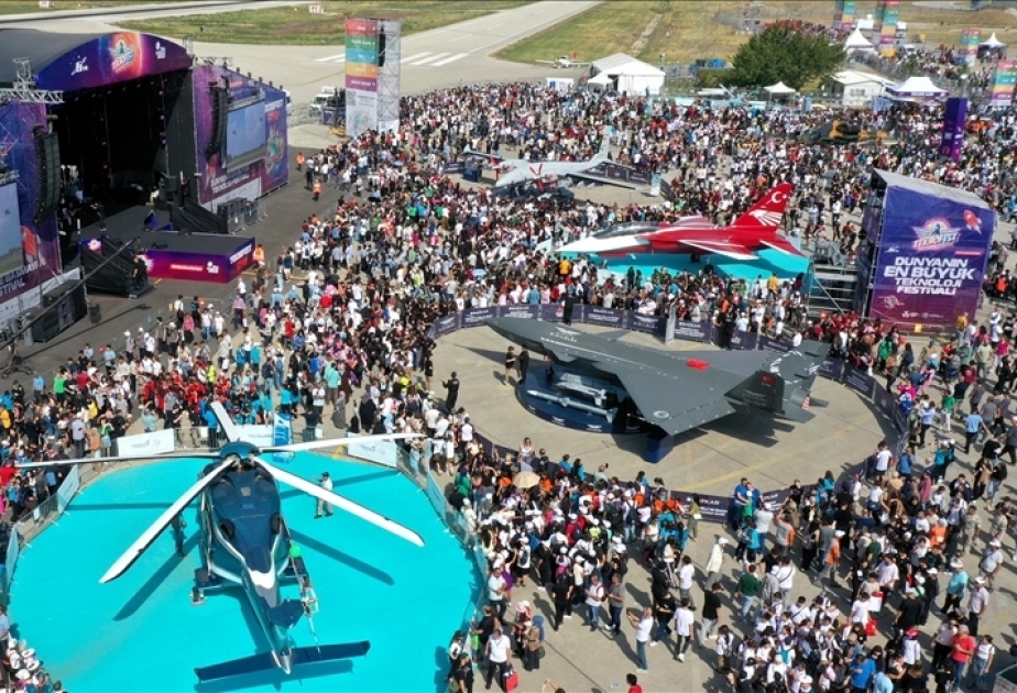 Turkish youth mark nation's centenary at TEKNOFEST, embracing role in national technology drive