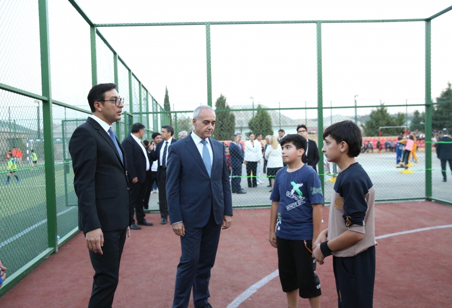 Xocəsəndə "Sağlam məhəllə”nin açılışı olub