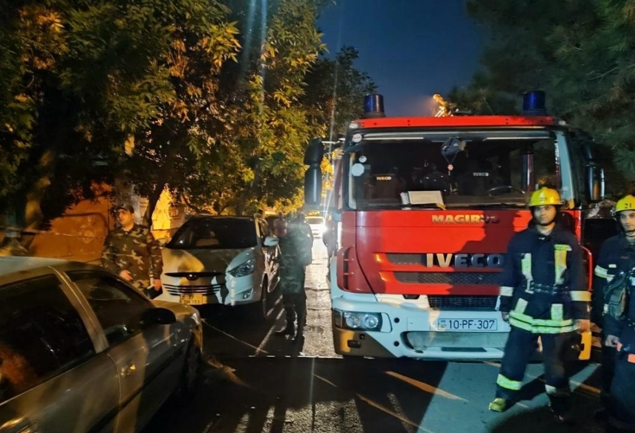 Sumqayıtda yaşayış binasında partlayış olub, 2 nəfər xəsarət alıb