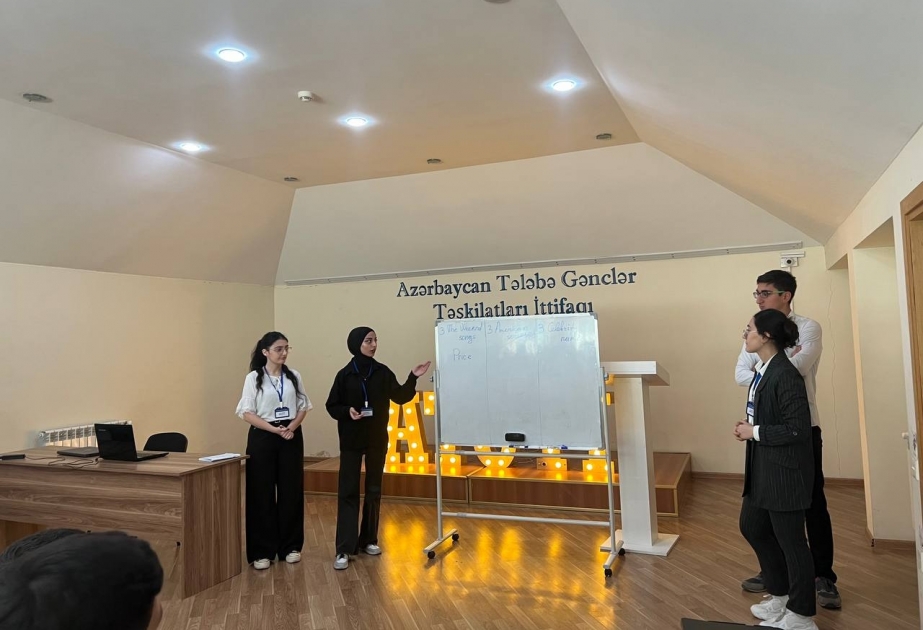 BDU-nun Tələbə Gənclər Təşkilatının “Price” Xarici Dillər Klubu təlimlərə başlayıb