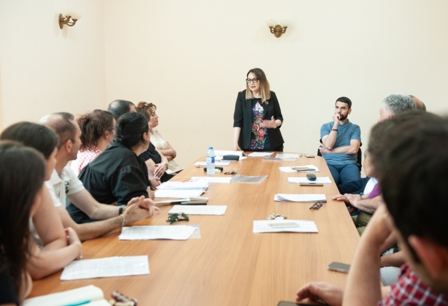 Milli Dram Teatrında “Dantenin yubileyi”nin məşqləri davam edir