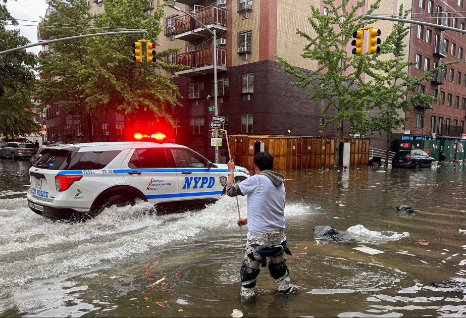 New York City: Notstand wegen Überschwemmungen ausgerufen