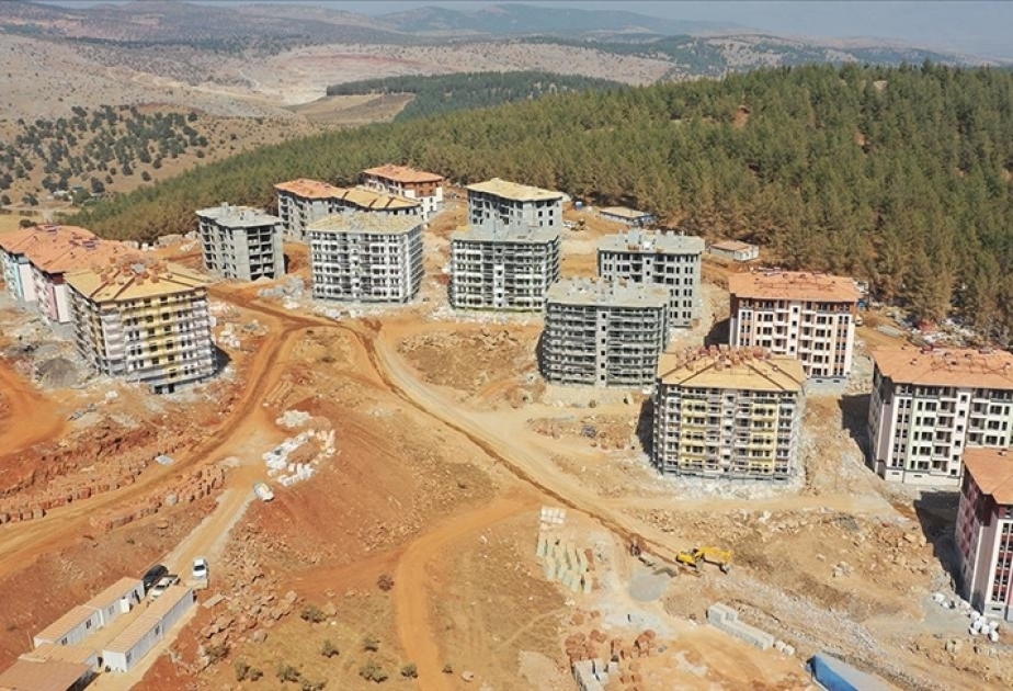 Cari ilin sonunadək Kahramanmaraşda 9 mindən çox evin zəlzələdən zərərçəkənlərə verilməsi gözlənilir