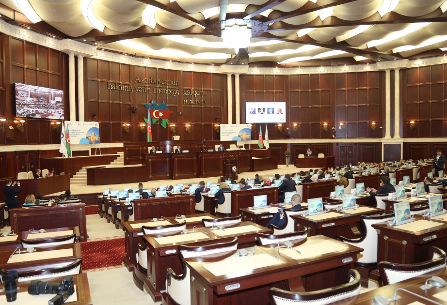 The 13th international IAF meeting for ministers and members of parliaments kicks off in Baku