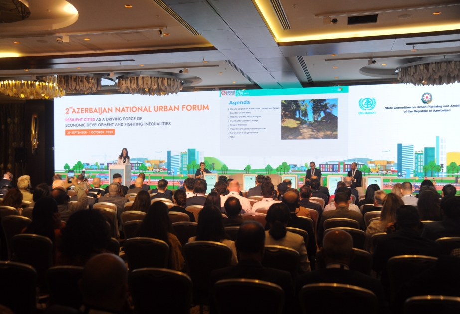 2nd National Urban Forum wraps up in Baku