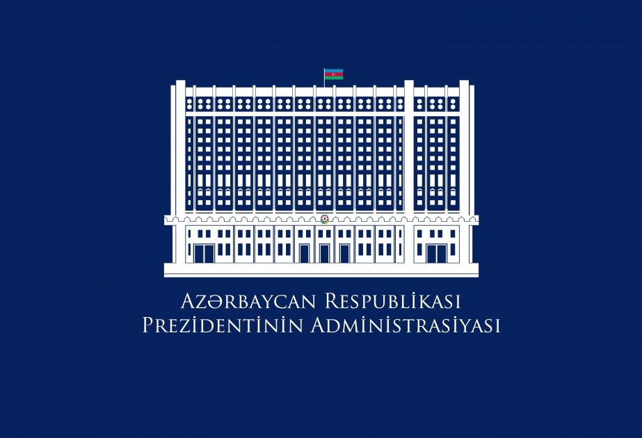 Mitteilung der Präsidialverwaltung der Republik Aserbaidschan