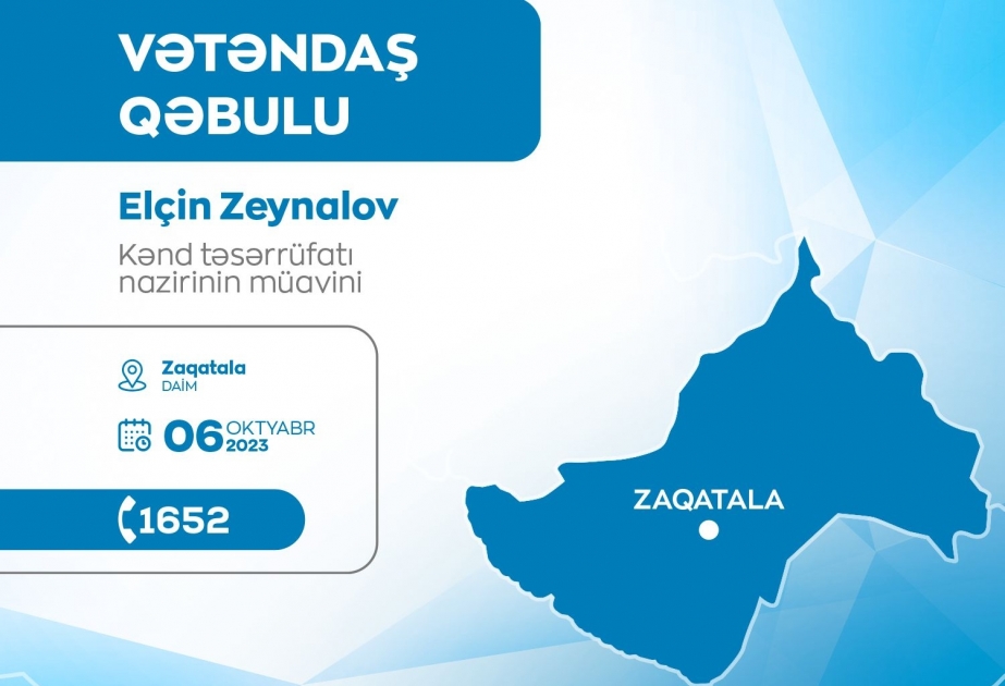 Zaqatalada fermerlərin müraciətləri dinləniləcək