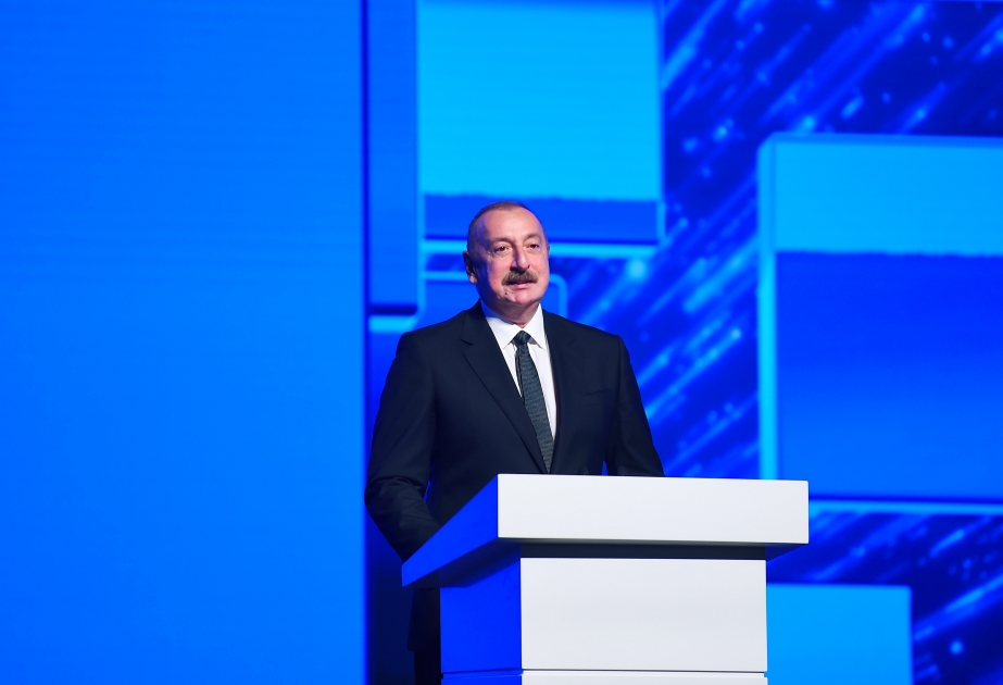 Президент Ильхам Алиев: 74-й Международный астронавтический конгресс будет способствовать развитию космической отрасли и передовых технологий в Азербайджане