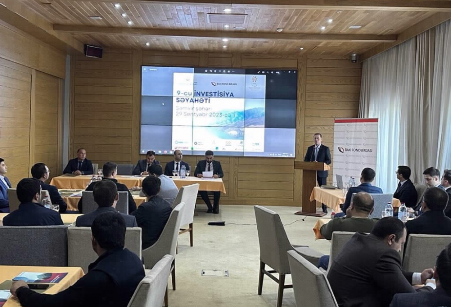 “İnvestisiya səyahəti” layihəsi çərçivəsində Şəmkirdə sahibkarlarla görüş olub