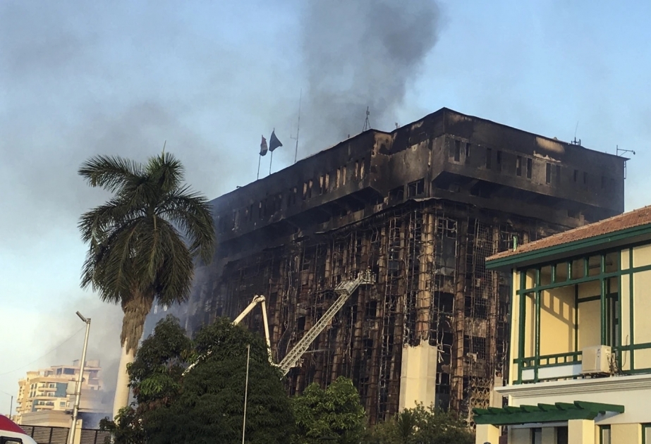 Egypt fire: Health ministry confirms 38 people injured