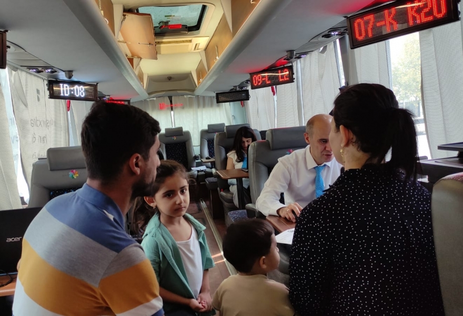 Səyyar “ASAN xidmət” avtobusu Yevlaxda