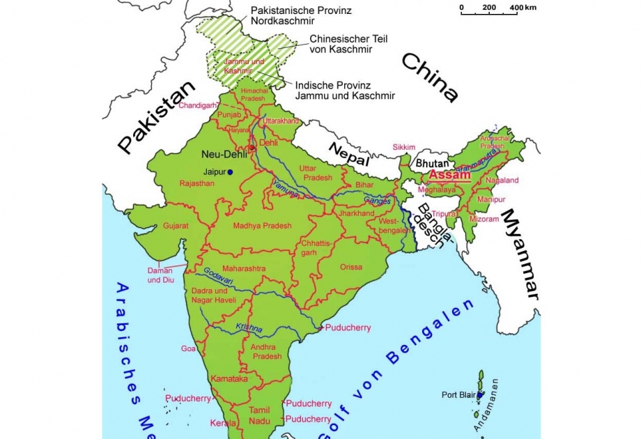 Erdbeben in Indien