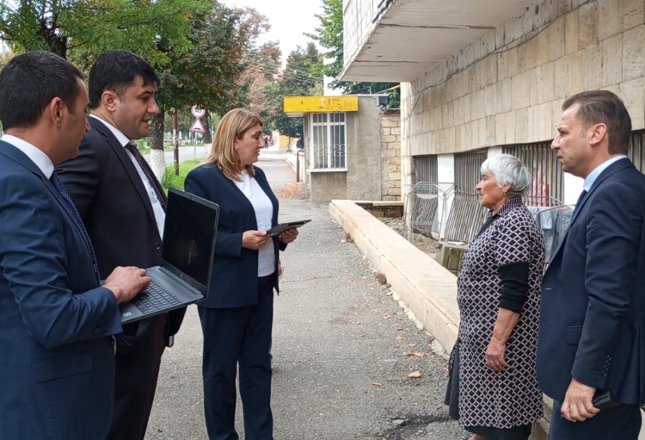 Qarabağ bölgəsində yaşayan erməni sakinlərin miqrasiya və sosial məsələlərlə bağlı müraciətləri dinlənilib