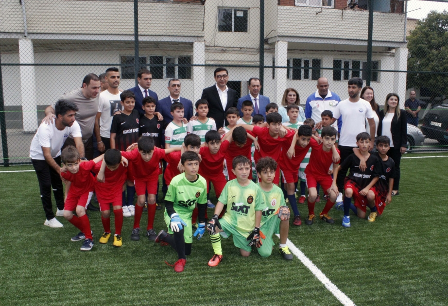Lənkəran şəhərində “Sağlam məhəllə” idman zonası istifadəyə verilib