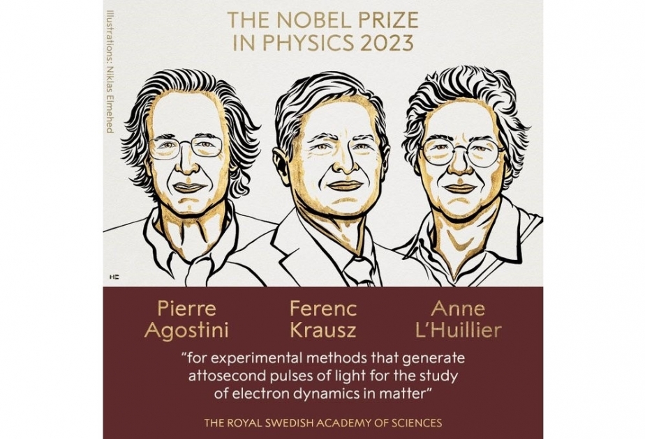 Le Prix Nobel de physique 2023 décerné à Pierre Agostini, Ferenc Krausz et Anne L’Huillier