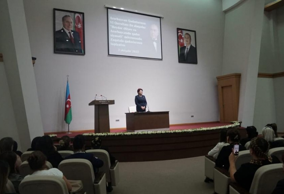 Azərbaycanda dövlət qadın siyasətinin əsas prinsiplərinin müəyyən edilməsi Ulu Öndərin adı ilə bağlıdır