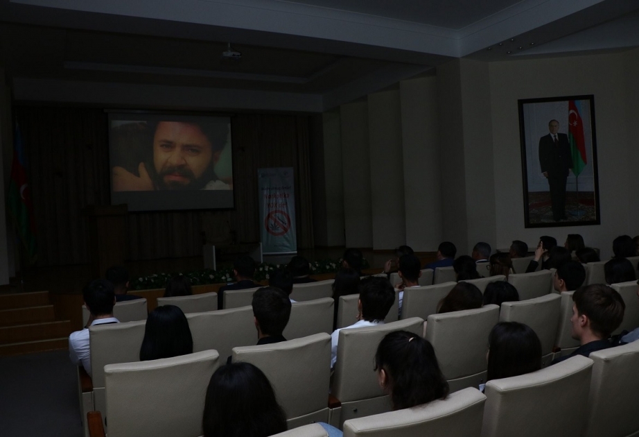 “Məhv olmuş ömür. Narkotikə YOX de!” -  AzMİU-da film təqdimatı
