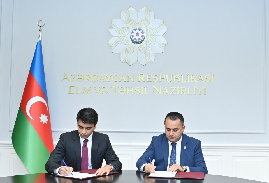 Фонд развития образования Азербайджана и NEQSOL Holding подписали меморандум о сотрудничестве