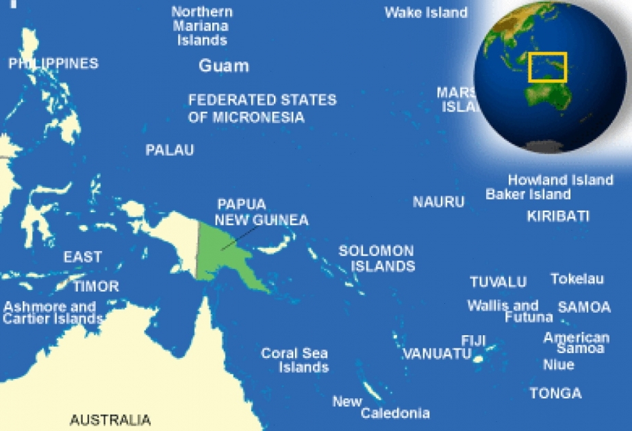 Erdbeben der Stärke von 5.4 in Papua-Neuguinea